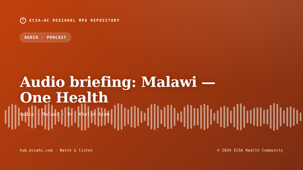 Thumbnail for Audio briefing: Malawi — One Health