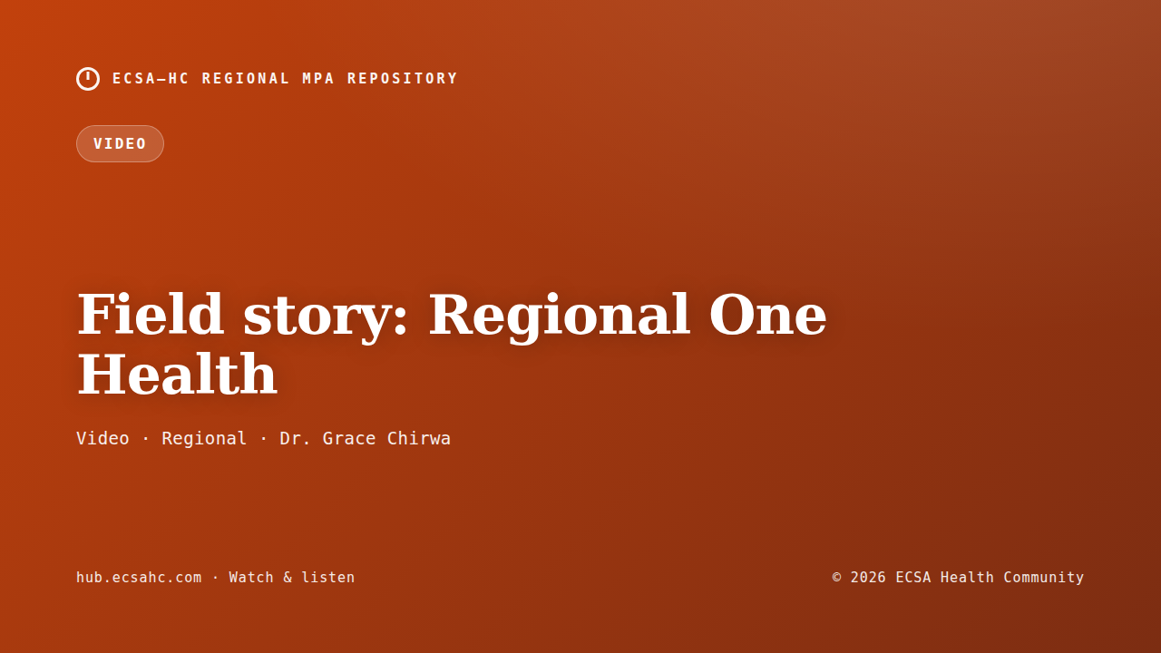 Thumbnail for Field story: Regional One Health