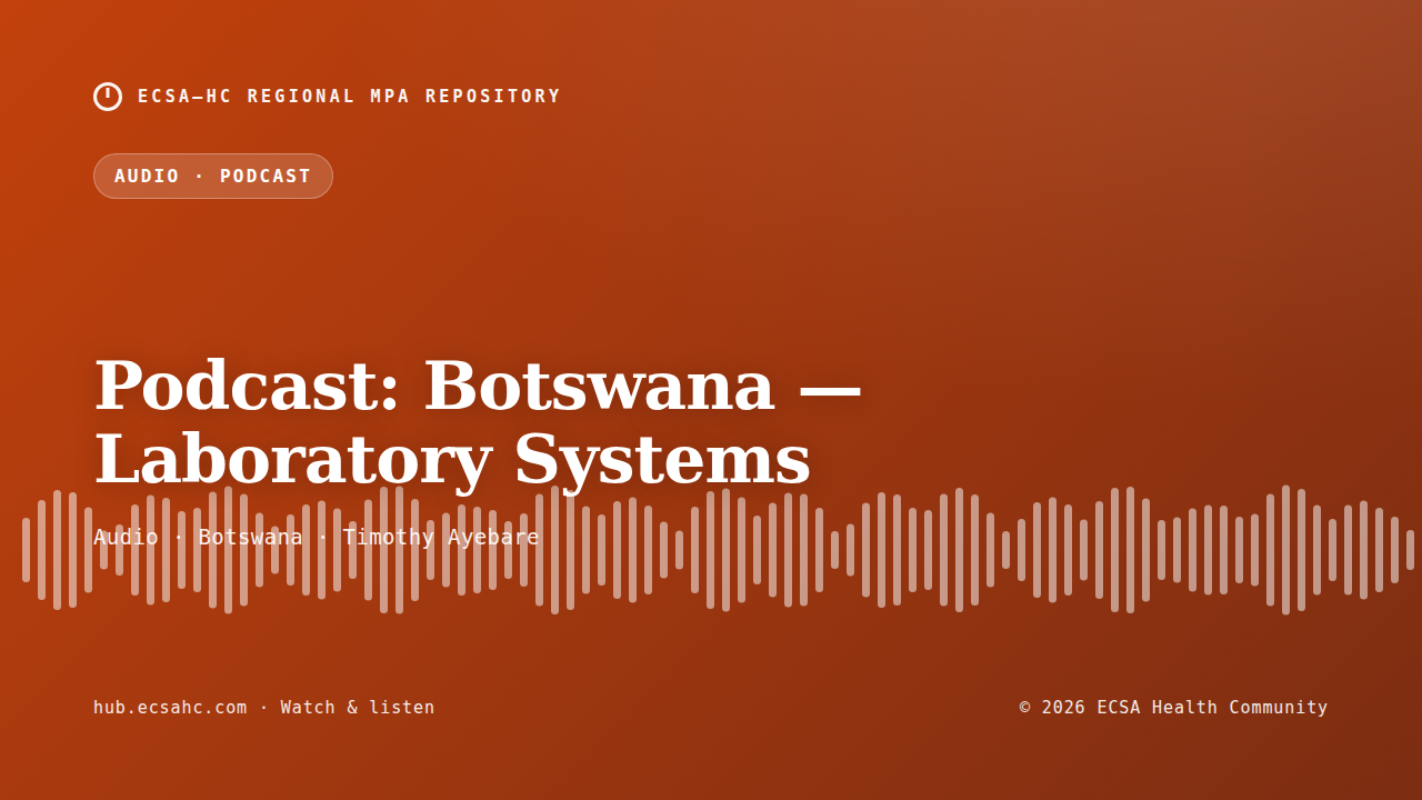 Thumbnail for Podcast: Botswana — Laboratory Systems