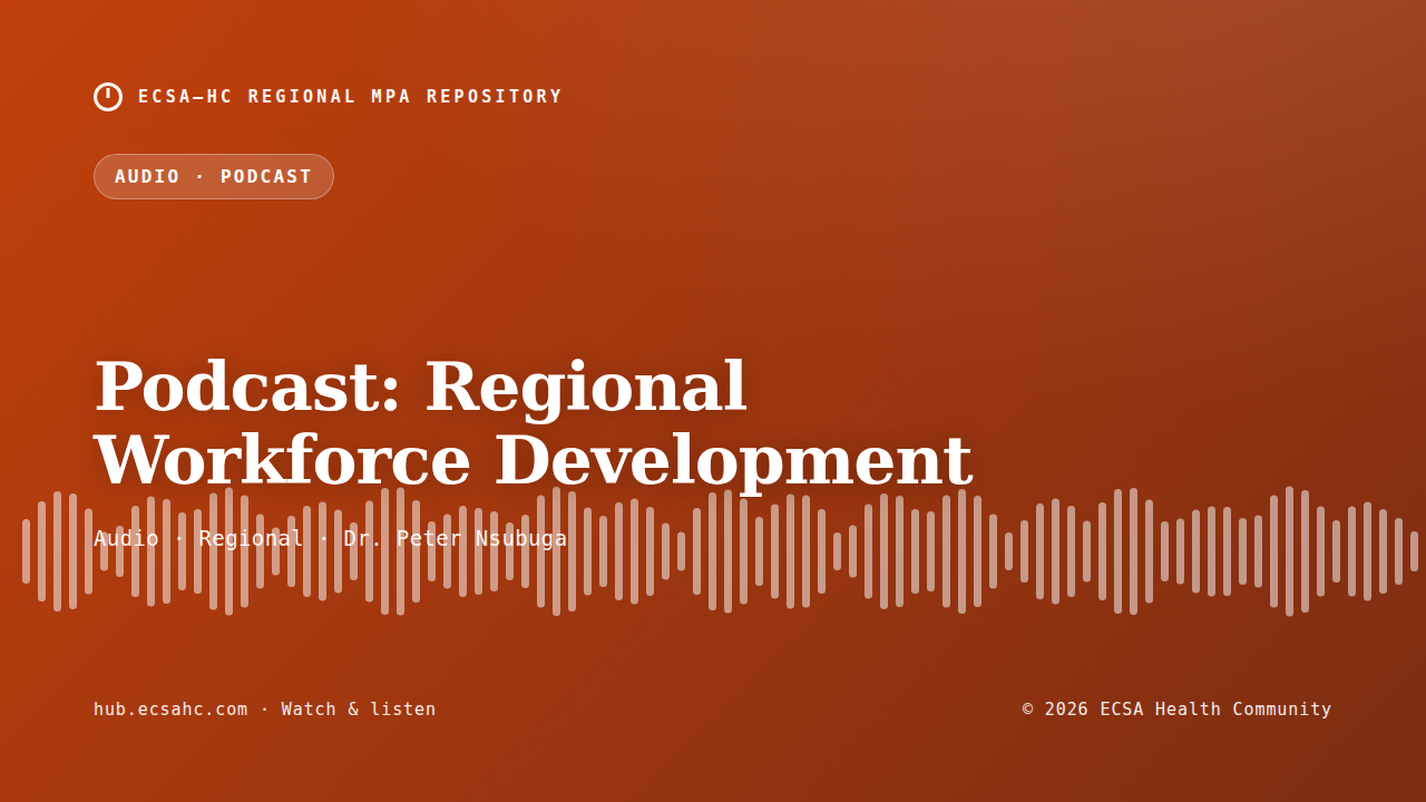 Thumbnail for Podcast: Regional Workforce Development